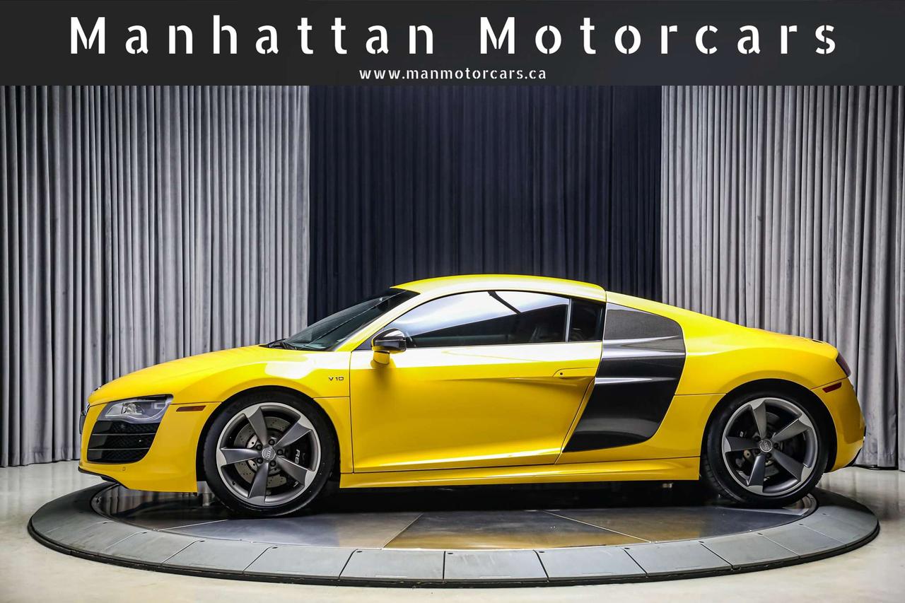 2011 Audi R8 V10 5.2L MANUAL GATED6SPEED RARE NOACCIDENT SERVCD Photo
