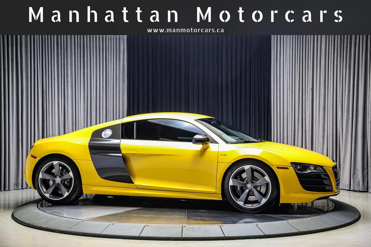 2011 Audi R8 V10 5.2L MANUAL GATED6SPEED RARE NOACCIDENT SERVCD Photo