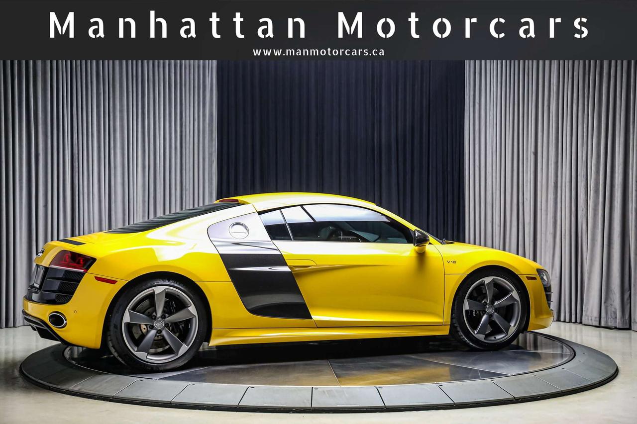 2011 Audi R8 V10 5.2L MANUAL GATED6SPEED RARE NOACCIDENT SERVCD Photo