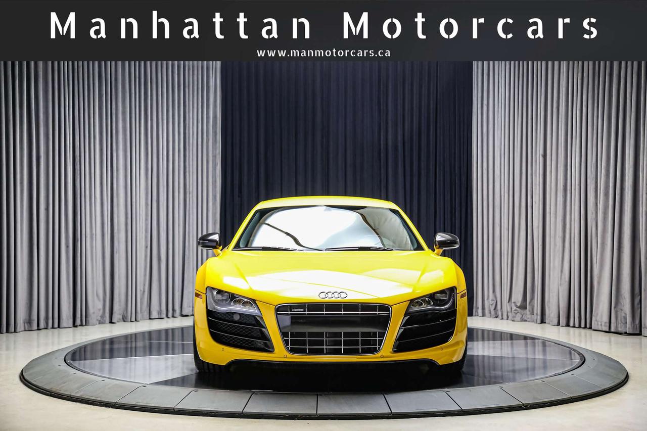2011 Audi R8 V10 5.2L MANUAL GATED6SPEED RARE NOACCIDENT SERVCD Photo
