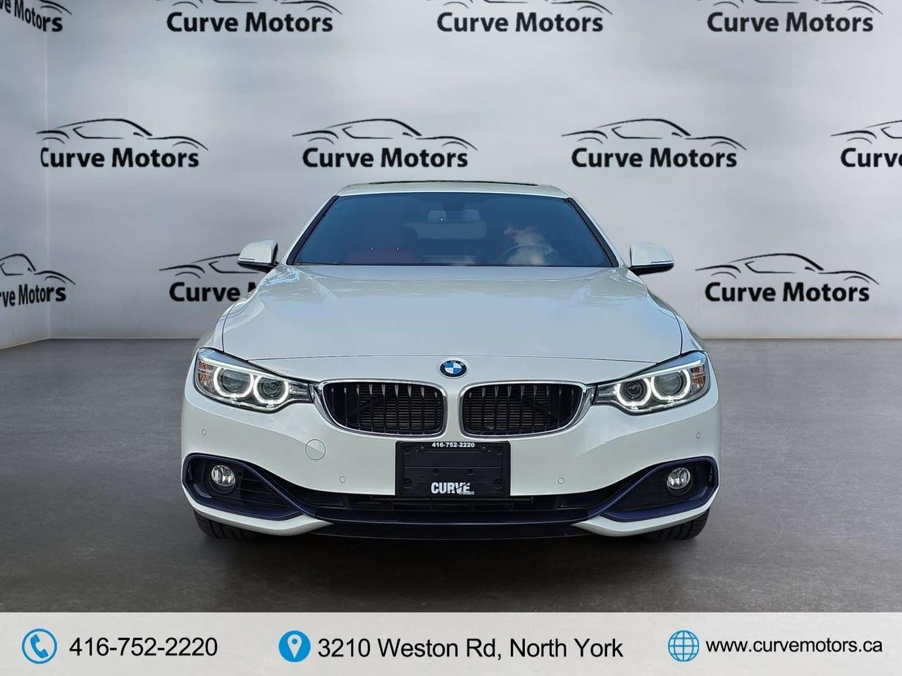 2016 BMW 4 Series 428i xDrive Gran Coupe * NO ACCIDENTS / 1 OWNER / LOW KM / RED Photo5