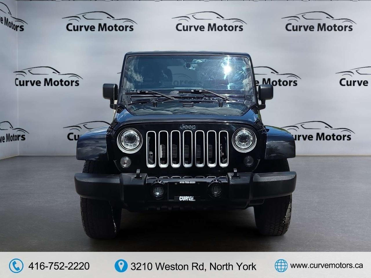 2017 Jeep Wrangler Sahara 4WD * 1 OWNER / LEATHER / NAVIGATION / LOW KM / HEATED SEATS Photo5