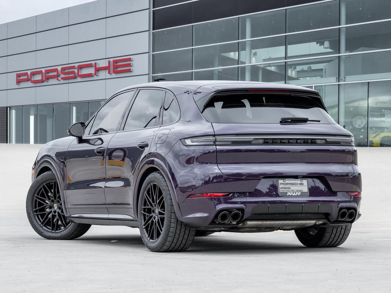 2025 Porsche Cayenne Turbo E-Hybrid AWD Existing Warranty Valid Until D Photo2