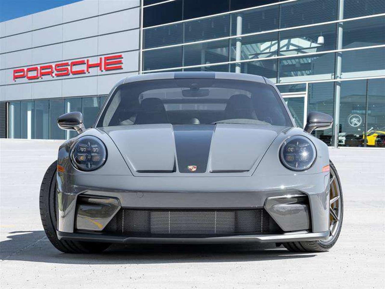 2026 Porsche 911 GT3 Coupe Weissach Pkg Porsche Ceramic Composite Brakes (PCCB) with Calipers in Yellow HD-Matrix Des Photo5