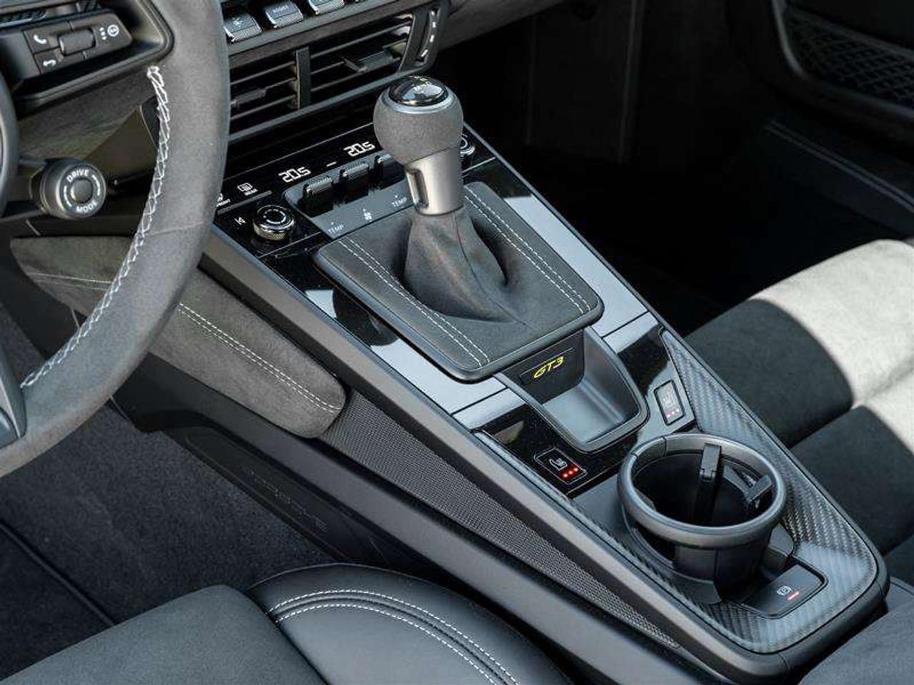 2026 Porsche 911 GT3 Coupe Weissach Pkg Porsche Ceramic Composite Brakes (PCCB) with Calipers in Yellow HD-Matrix Des Photo