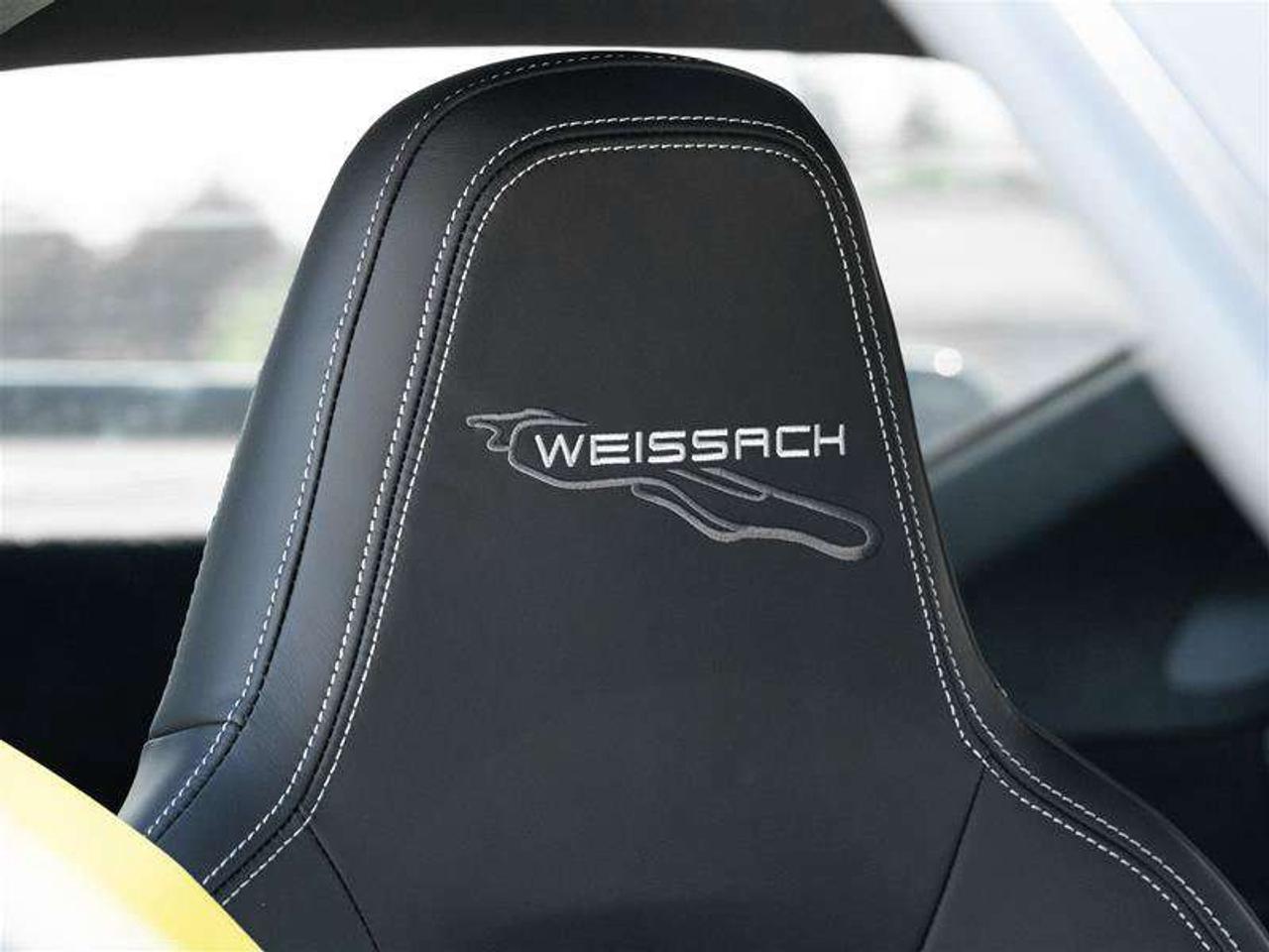 2026 Porsche 911 GT3 Coupe Weissach Pkg Porsche Ceramic Composite Brakes (PCCB) with Calipers in Yellow HD-Matrix Des Photo