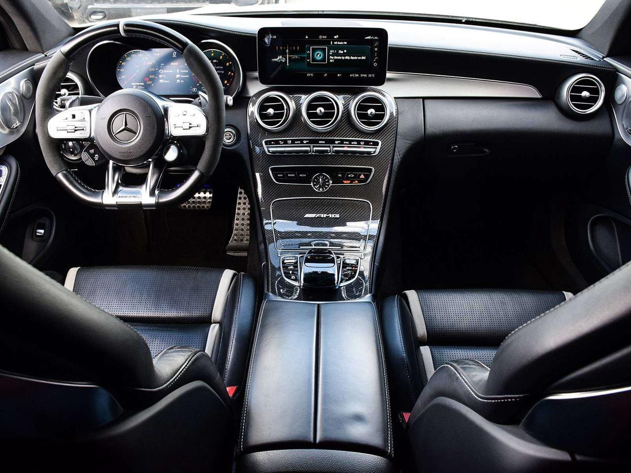 2019 Mercedes-Benz C-Class AMG C 63 S Coupe   AMG Bucket Seats   Carbon Fiber Photo