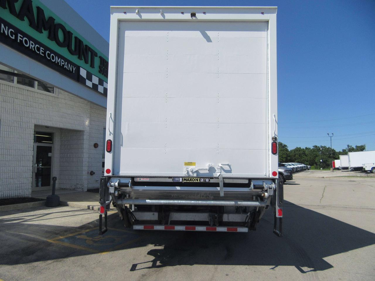 2023 Hino L7 CUMMINS DIESEL 26FT HIGH & WIDE BOX POWER LIFTGATE Photo