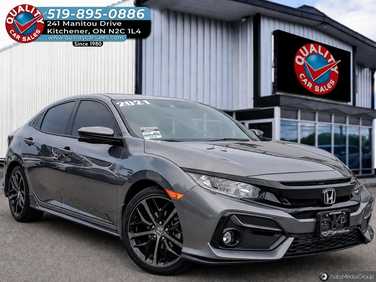 2021 Honda Civic Sport Hatchback *6-SPEED*