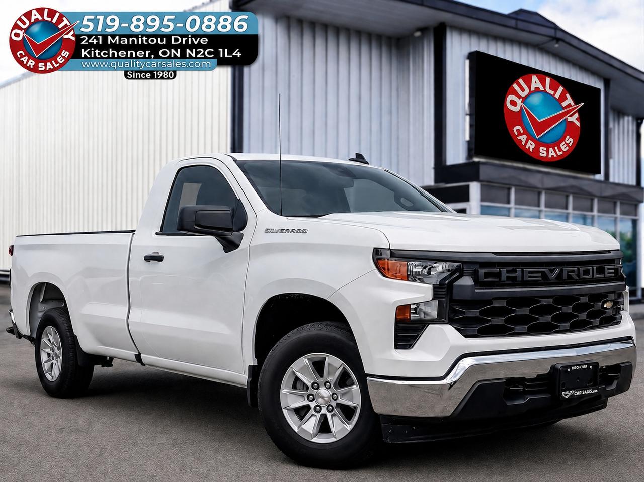 2023 Chevrolet Silverado 1500 WT Regular Cab 8' Long Box