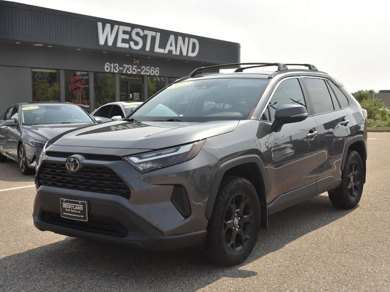 <p>Discover the versatile and reliable 2022 Toyota RAV4 XLE AWD at Westland Auto Sales, your trusted destination for quality pre-owned vehicles. This sophisticated gray-on-gray SUV is built for adventure and everyday life, offering the perfect blend of comfort, capability, and advanced technology. With only 91,447 kilometers on the odometer, this RAV4 is ready to take on your next journey, whether its navigating city streets or exploring the great Canadian outdoors. Experience the peace of mind that comes with owning a Toyota, renowned for its durability and impressive resale value.</p><p>The 2022 RAV4 XLE AWD is equipped with a responsive 2.5L 4-cylinder engine paired with an smooth automatic transmission, ensuring an efficient and enjoyable driving experience. Its all-wheel-drive system provides enhanced traction and confidence in all weather conditions, making it an ideal companion for Canadas diverse climate. The spacious interior offers ample room for passengers and cargo, while the exterior boasts a sleek and modern design thats sure to turn heads.</p><p>Here are five of the most sizzle-worthy features of this 2022 Toyota RAV4 XLE AWD:</p><ul><li><strong>Legendary Toyota Reliability:</strong> Drive with confidence knowing youre behind the wheel of a vehicle consistently ranked for its dependability and longevity.</li><li><strong>Go Anywhere, Anytime All-Wheel Drive:</strong> Conquer snow, rain, or gravel roads with the intelligent AWD system, offering superior grip and stability.</li><li><strong>Fuel-Efficient 2.5L Engine:</strong> Enjoy a perfect balance of power and impressive fuel economy, saving you money at the pump.</li><li><strong>Spacious and Versatile SUV Design:</strong> Whether its a weekend getaway or hauling gear, the RAV4s practical cargo space and comfortable seating make it incredibly adaptable.</li><li><strong>Modern XLE Trim Excellence:</strong> Experience a higher level of comfort and convenience with the well-appointed XLE trim, designed for a premium feel.</li></ul><p><strong><em>Powered by AutoIntelligence&trade;</em></strong></p><p>Vehicle information has been generated using artificial intelligence and is provided for informational purposes only. While efforts are made to ensure accuracy, please confirm all details directly with the dealer.</p>