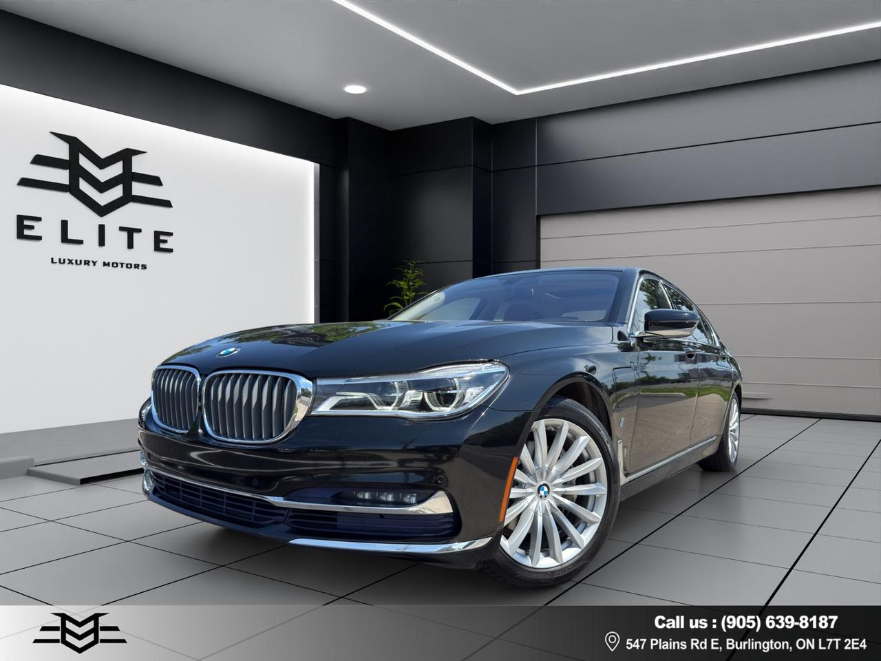 2017 BMW 7 Series 740Le XDrive AWD - Hybrid - Navi - Leather !! Photo