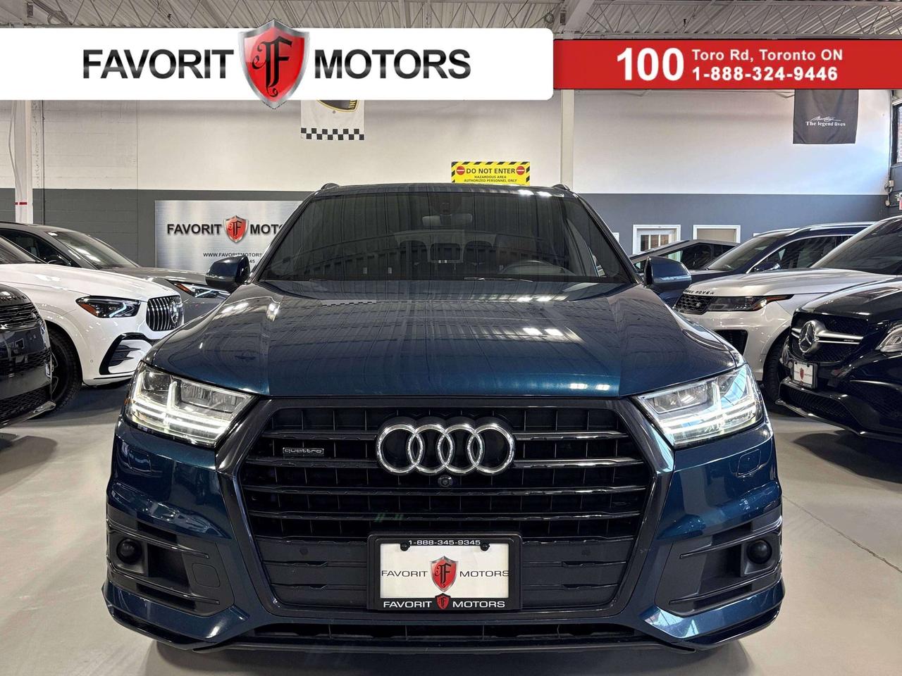 Used 2018 Audi Q7 Technik|QUATTRO|3.0T|NAV|HUD|AMBIENT|7PASS|LEATHER for sale in North York, ON