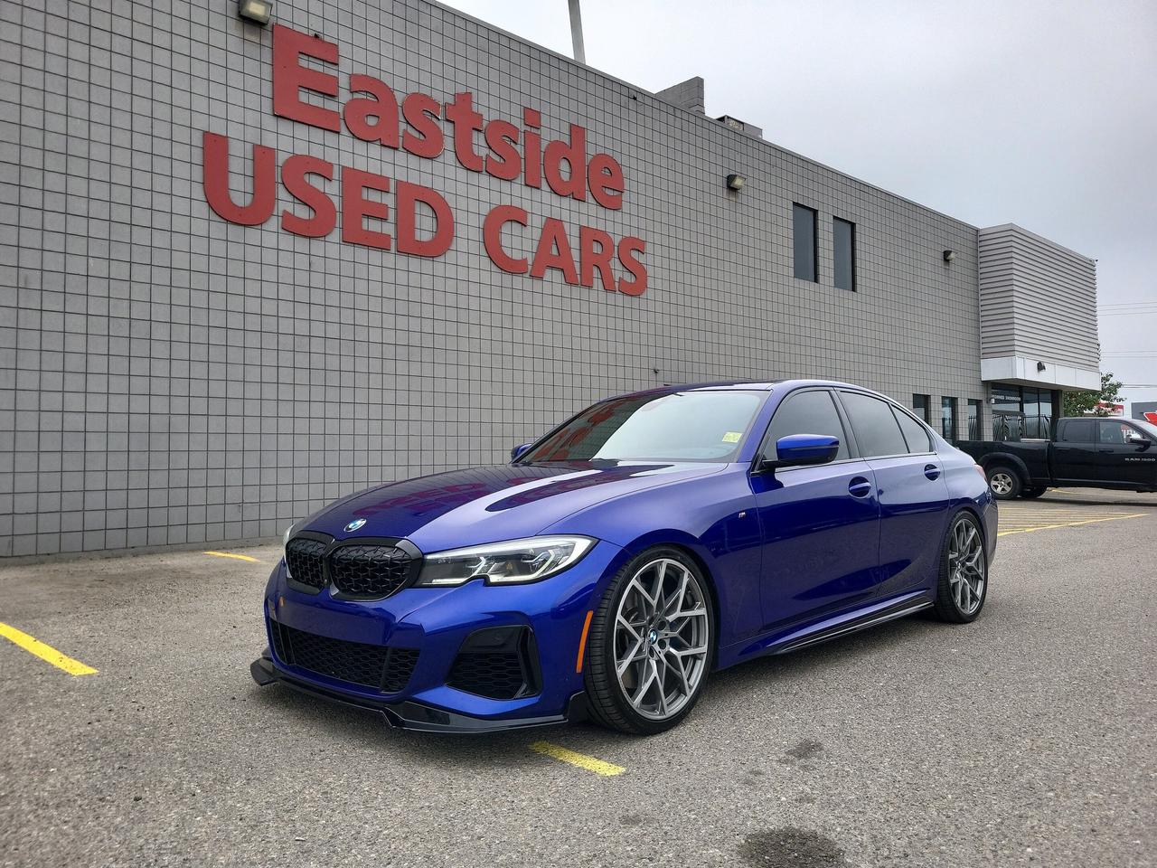 This previously enjoyed 2021 BMW 3 Series is part of BMWs 4-door Compact Passenger Car segment and a very nice ride! It has a 6 cylinder engine and&nbspAutomatic transmission. This&nbsp3 Series came into our Pre-Owned inventory with  77245 kilometers and in good condition. The color is a nice  and aside from the wear and tear of a previously enjoyed vehicle, it is a very nice 3 Series!!

 Dont forget to explore the options tab for more details. If youre satisfied with what youve learned thus far, kindly fill out one of the forms on this page. One of our proficient and extensively trained sales representatives will provide you with a product demonstration, a personalized video walk-through, and of course, details on pricing and financing options.  

  We know we are not the only Pre-Owned dealer in Calgary, but we pride ourselves on being one of the busiest in town. With over 150 units in our Pre-Owned inventory and being one of Canadas TOP 5 Dodge Chrysler Jeep Ram dealers, we are confident that we have exactly what you are looking for! 

   Thank you for considering purchasing this  2021 BMW 3 SeriesAt Eastside Dodge, we are thrilled to offer you an exceptional experience. We pledge to ensure that it surpasses all your expectations and becomes one of your finest experiences.