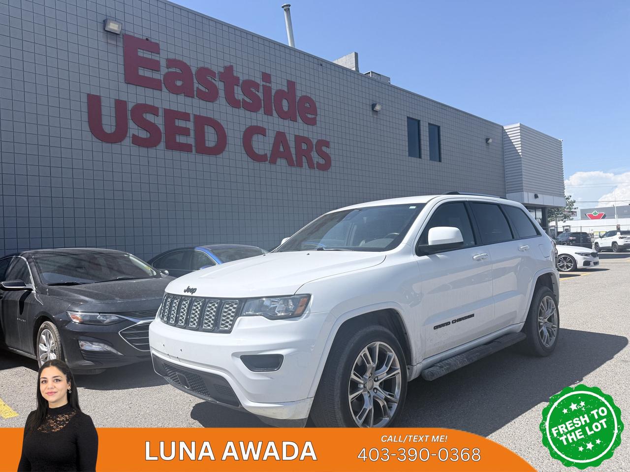 Used 2021 Jeep Grand Cherokee ALTITUDE 4X4 for sale in Calgary, AB