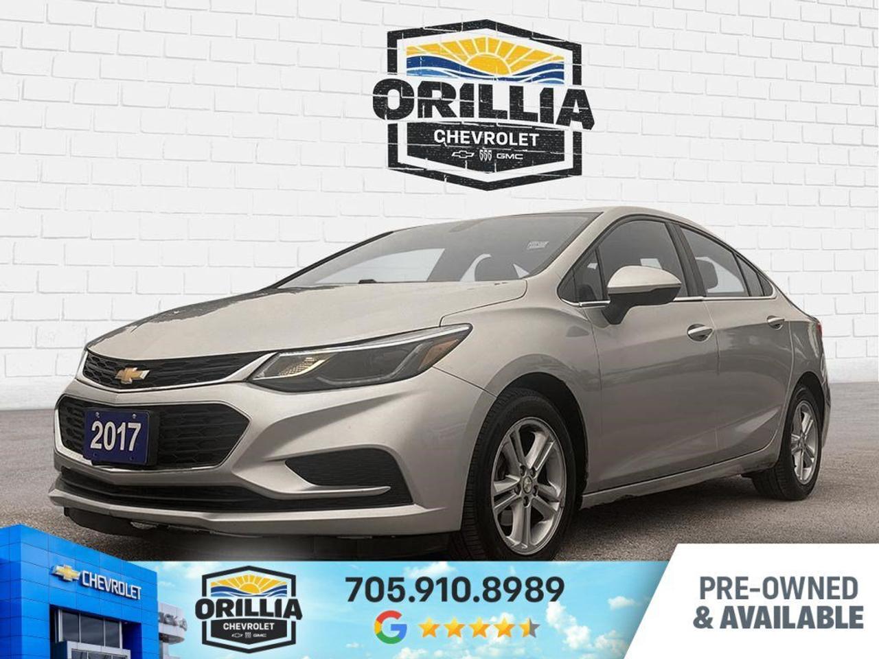 Used 2017 Chevrolet Cruze LT | Turbo | Heated Seats for sale in Orillia, ON