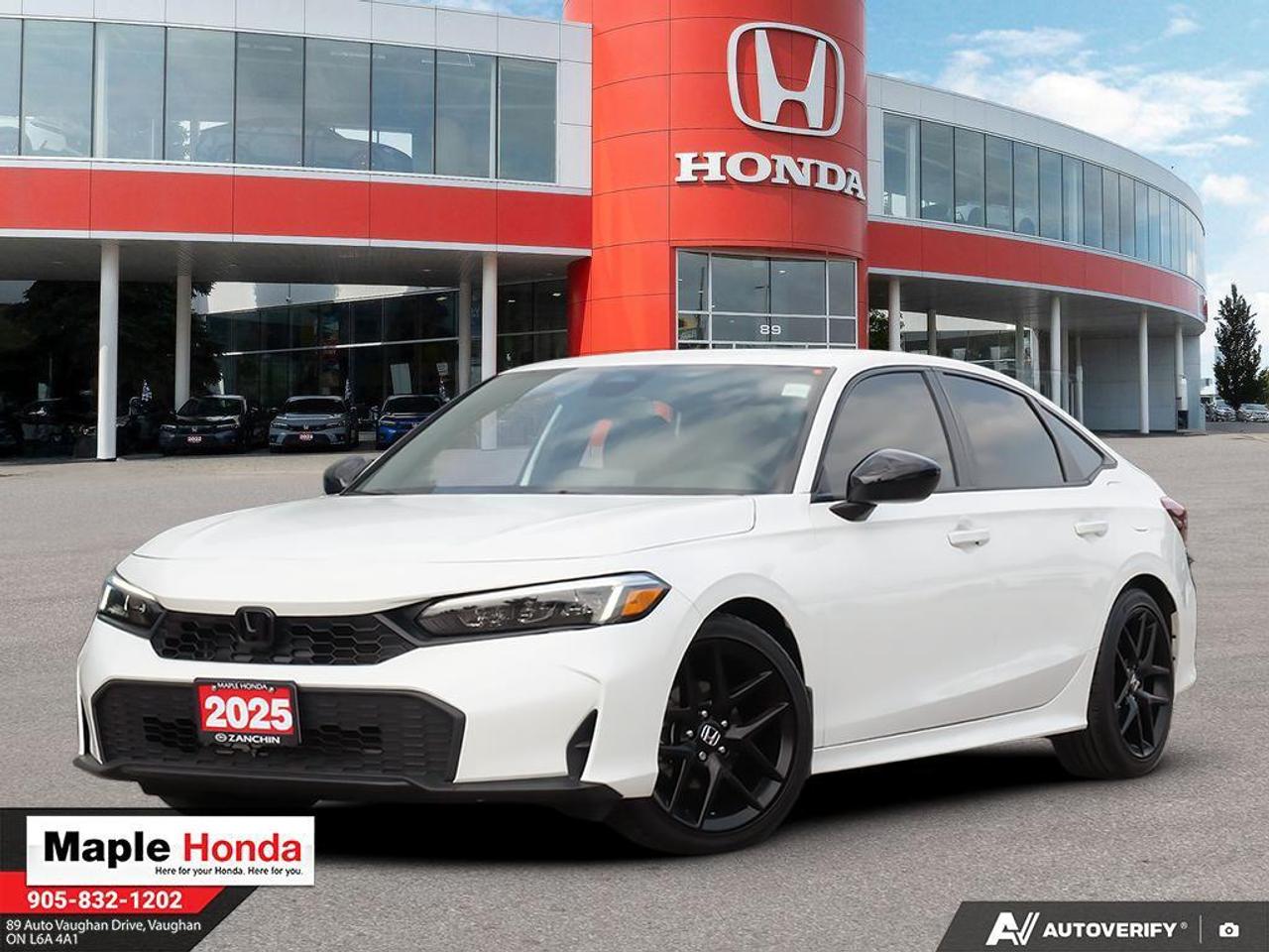 2025 Honda Civic Sedan Sunroof| Heated Seats| Auto Start| Honda Sensing| Photo