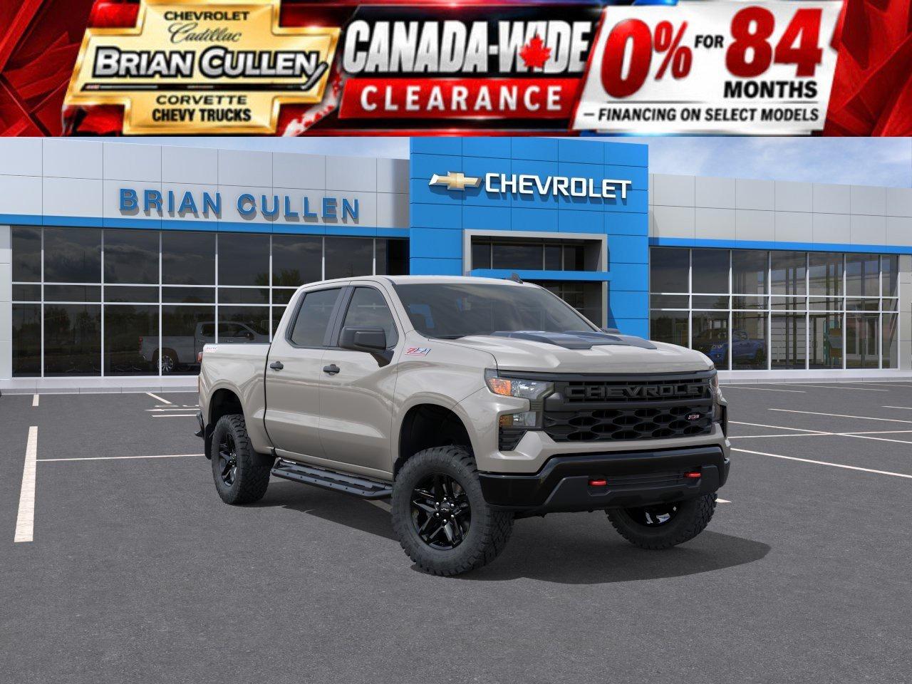 2026 Chevrolet Silverado 1500 Custom Trail Boss Crew Cab Short Box 4-Wheel Drive Custom Trail Boss Photo0
