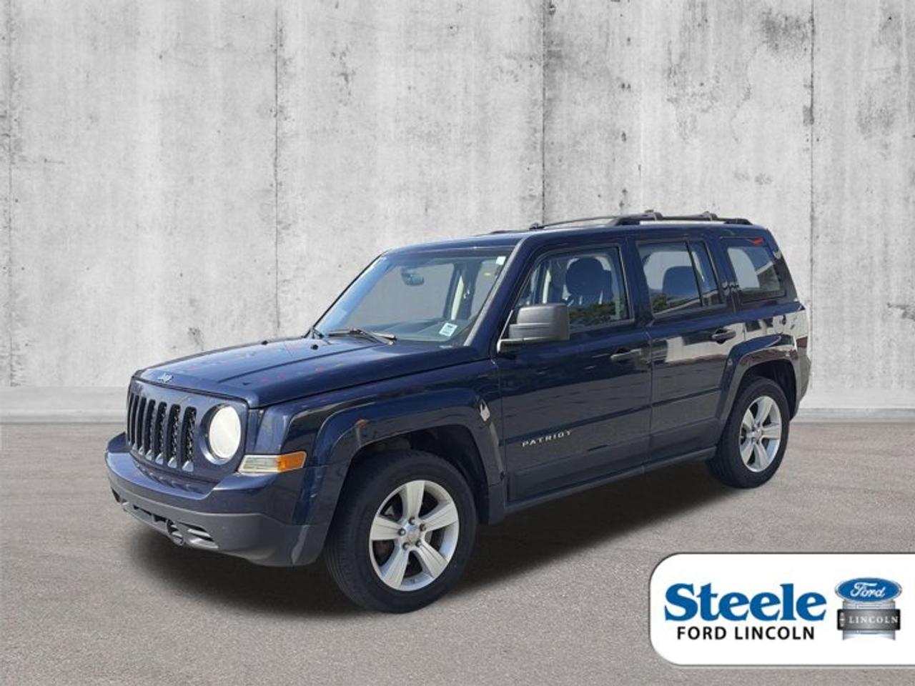 True Blue Pearlcoat2012 Jeep Patriot SportFWD 5-Speed Manual 2.4L I4 DOHC 16V Dual VVTVALUE MARKET PRICING!!, Dark Slate Grey Interior Cloth.ALL CREDIT APPLICATIONS ACCEPTED! ESTABLISH OR REBUILD YOUR CREDIT HERE. APPLY AT https://steeleadvantagefinancing.com/6198 We know that you have high expectations in your car search in Halifax. So if youre in the market for a pre-owned vehicle that undergoes our exclusive inspection protocol, stop by Steele Ford Lincoln. Were confident we have the right vehicle for you. Here at Steele Ford Lincoln, we enjoy the challenge of meeting and exceeding customer expectations in all things automotive.