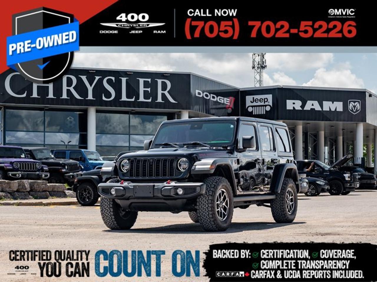 Used 2024 Jeep Wrangler RUBICON for sale in Innisfil, ON