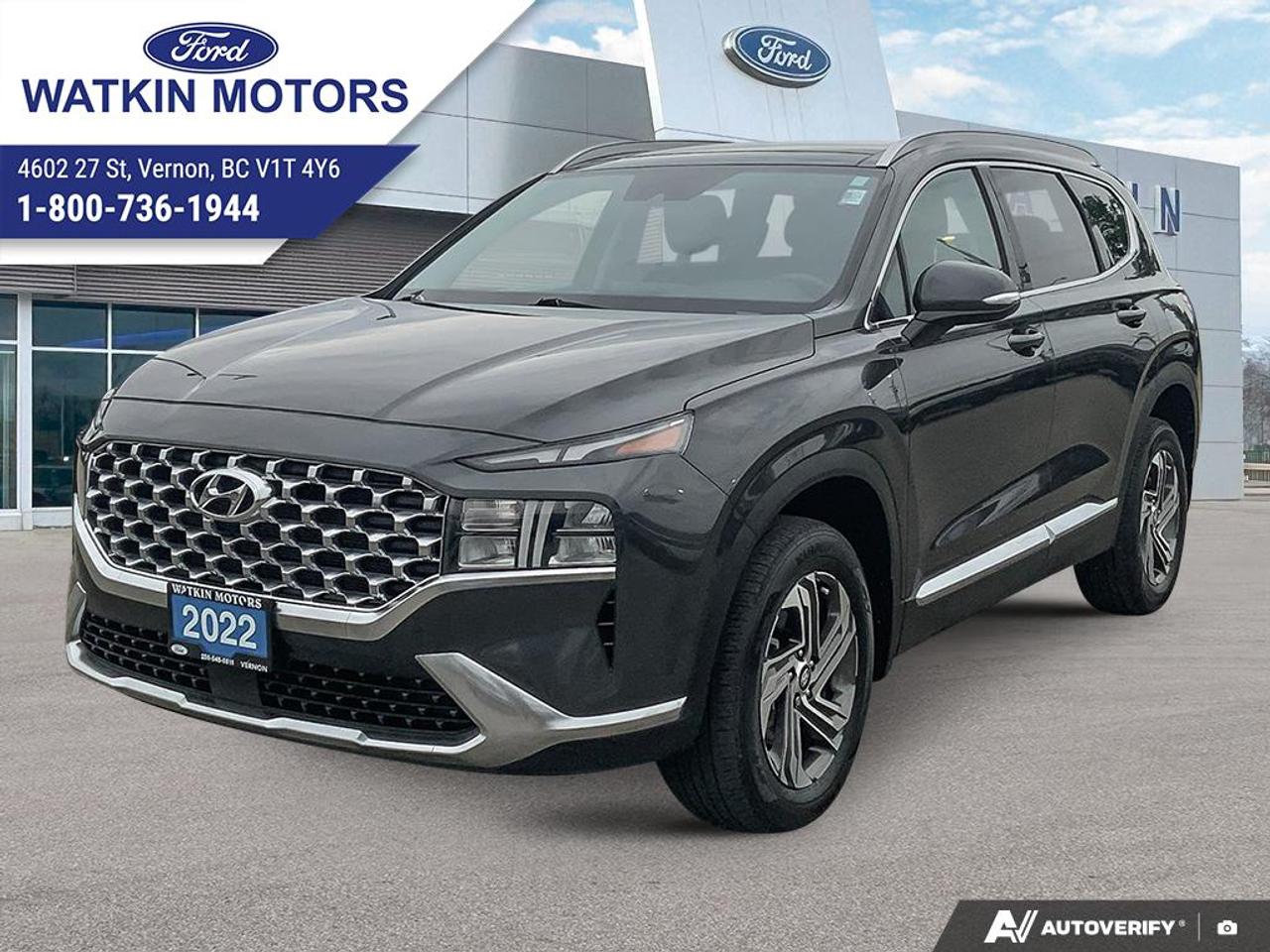 Used 2022 Hyundai Santa Fe SEL for sale in Vernon, BC