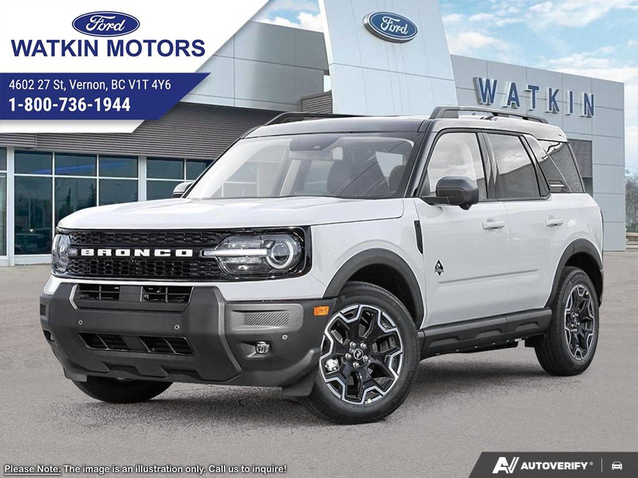 New 2026 Ford Bronco Sport OUTER BAN for sale in Vernon, BC