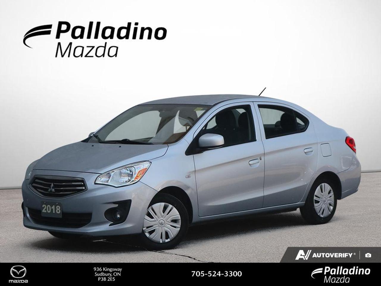 Used 2018 Mitsubishi Mirage ES for sale in Greater Sudbury, ON