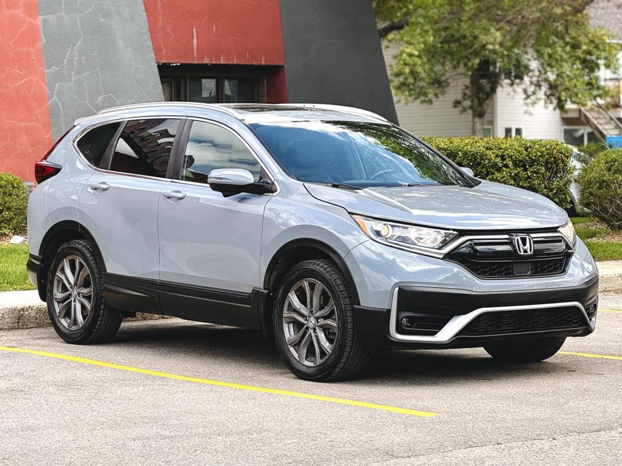 NO ACCIDENTS | 2022 Honda CR-V Sport AWD - Low KM SUV For Sale in Saskatoon, SK

VIN: 2HKRW2H4XNH205361
Mileage: 40,247 KM
Exterior Color: Sonic Grey Pearl
Interior: Premium Black Leather & Cloth
Trim: Sport AWD
Condition: No Accidents | Low Kilometres | Excellent Condition

2022 Honda CR-V Sport AWD for Sale in Saskatoon, Saskatchewan

If youre searching for a 2022 Honda CR-V Sport AWD for sale in Saskatoon, this exceptionally well-equipped SUV offers legendary Honda reliability, outstanding fuel economy, advanced safety technology, and intelligent all-wheel drive. Finished in the highly sought-after Sonic Grey Pearl with a stylish Premium Black Leather & Cloth interior, this CR-V Sport is one of the most desirable compact SUVs on the market.

With only 40,247 KM and No Accident History, this CR-V offers exceptional value while delivering the practicality, comfort, and dependability that Honda is known for.

Available now at Platinum Auto Sport, Saskatchewans trusted dealership specializing in easy in-house financing for all credit situations.

Performance & AWD Capability
1.5L Turbocharged DOHC 4-Cylinder Engine
Continuously Variable Transmission (CVT)
Real Time AWD with Intelligent Control System
Drive Mode Selection
Eco Assisu System
Excellent Fuel Economy
Smooth & Responsive Turbocharged Performance
Hill Start Assist
Vehicle Stability Assist
Sport Package Features
Premium Black Leather & Cloth Sport Seats
Heated Front Seats
Leather-Wrapped Steering Wheel
Power Driver Seat
Dual-Zone Automatic Climate Control
Remote Engine Start
Smart Entry with Push Button Start
Power Moonroof
Privacy Glass
Sport Exterior Styling
Technology & Infotainment
7-Inch Touchscreen Display
Apple CarPlay®
Android Auto
Bluetooth® Hands-Free Calling & Audio Streaming
HondaLink® Connectivity
USB Charging Ports
SiriusXM® Satellite Radio
Steering Wheel Audio Controls
Rearview Multi-Angle Backup Camera
Voice Recognition
Honda Sensing® Safety Suite

Drive with confidence thanks to Hondas award-winning Honda Sensing® safety technology, including:

Adaptive Cruise Control
Collision Mitigation Braking System
Forward Collision Warning
Lane Keeping Assist System
Road Departure Mitigation
Lane Departure Warning
Traffic Sign Recognition
Auto High-Beam Headlights
Blind Spot Information System (if equipped)
Rear Cross Traffic Monitor (if equipped)
Exterior Features
Sonic Grey Pearl Exterior
LED Headlights
LED Daytime Running Lights
LED Fog Lights
19-Inch Sport Alloy Wheels
Heated Power Side Mirrors
Rear Privacy Glass
Rear Roof Spoiler
Shark Fin Antenna
Sport Styling Package
Interior & Cargo Convenience
Premium Black Leather & Cloth Interior
Spacious Seating for Five
60/40 Split Folding Rear Seats
Large Cargo Area
Adjustable Cargo Floor
Rear Seat Climate Vents
Premium Soft-Touch Cabin Materials
Quiet & Comfortable Ride
Why Buy This 2022 Honda CR-V Sport AWD?
No Accident History
Only 40,247 KM
Rare Sonic Grey Pearl Exterior
Honda Legendary Reliability
Intelligent AWD
Honda Sensing® Safety Suite
Excellent Fuel Economy
Premium Sport Trim
Strong Resale Value
Ideal Family SUV
In-House Financing Available at Platinum Auto Sport

At Platinum Auto Sport in Saskatoon, we make buying your next vehicle simple with financing solutions for every credit situation.

We proudly finance customers with:

Good Credit
Bad Credit
No Credit
First-Time Buyers
New to Canada
Self-Employed Customers
Credit Rebuilding
Bankruptcy
Consumer Proposal

Our finance team proudly serves customers throughout Saskatoon, Regina, Prince Albert, Moose Jaw, Yorkton, North Battleford, Swift Current, Estevan, Weyburn, and communities across Saskatchewan.

Book Your Test Drive Today

This 2022 Honda CR-V Sport AWD offers exceptional reliability, advanced safety, premium comfort, and low ownership costs in one outstanding SUV.

Visit Platinum Auto Sport in Saskatoon today or apply online for fast financing approval.

Platinum Auto Sport - Saskatchewans Trusted Honda SUV Dealer & Home of Easy Credit Approvals.