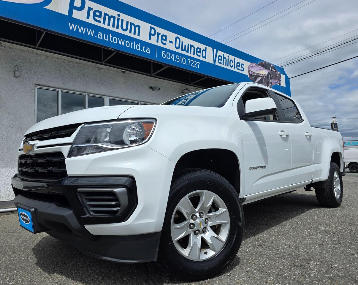 Used 2022 Chevrolet Colorado LT Crew Cab Long Box 2WD. *No Accidents, 3.6L V6* for sale in Langley, BC