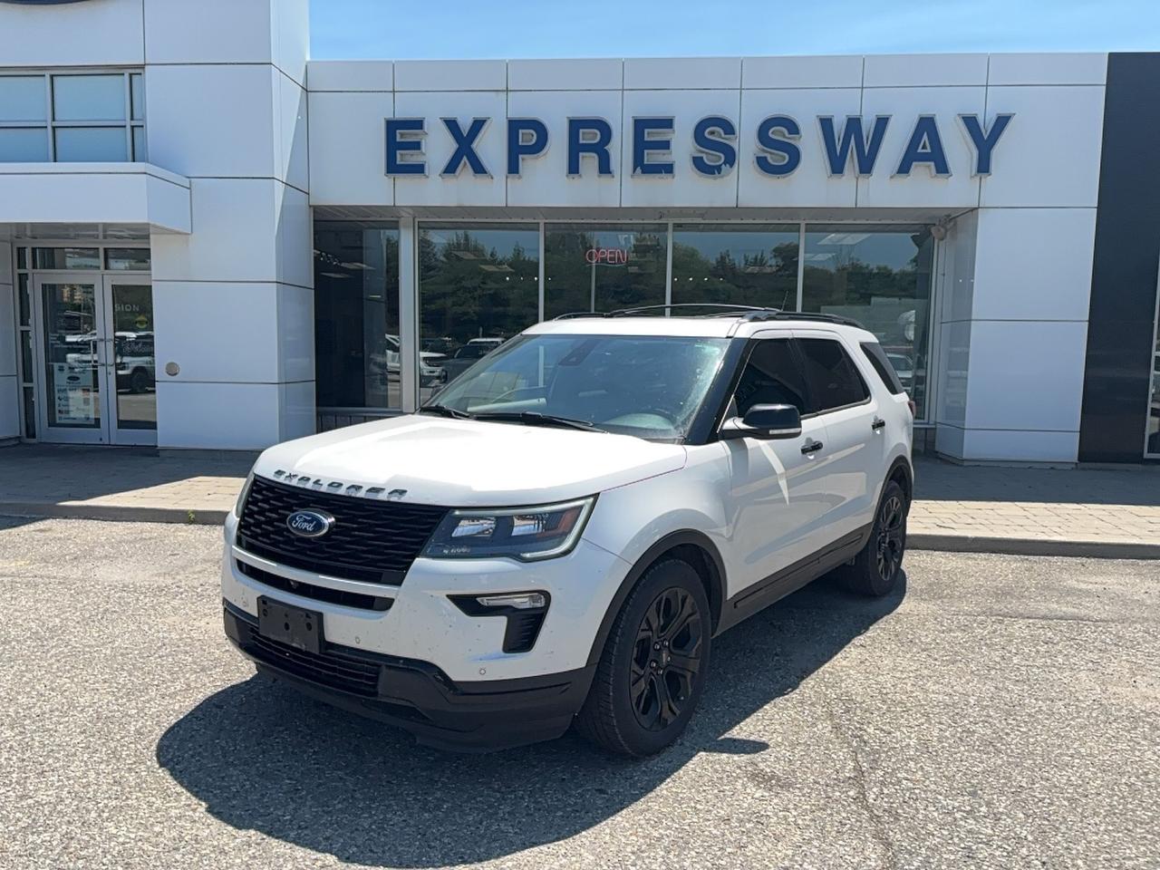 2019 Ford Explorer SPORT, ECOBOOST, LEATHER, ROOF, AS TRADED! Photo0