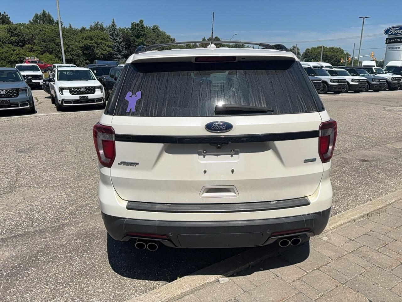 2019 Ford Explorer SPORT, ECOBOOST, LEATHER, ROOF, AS TRADED! Photo4