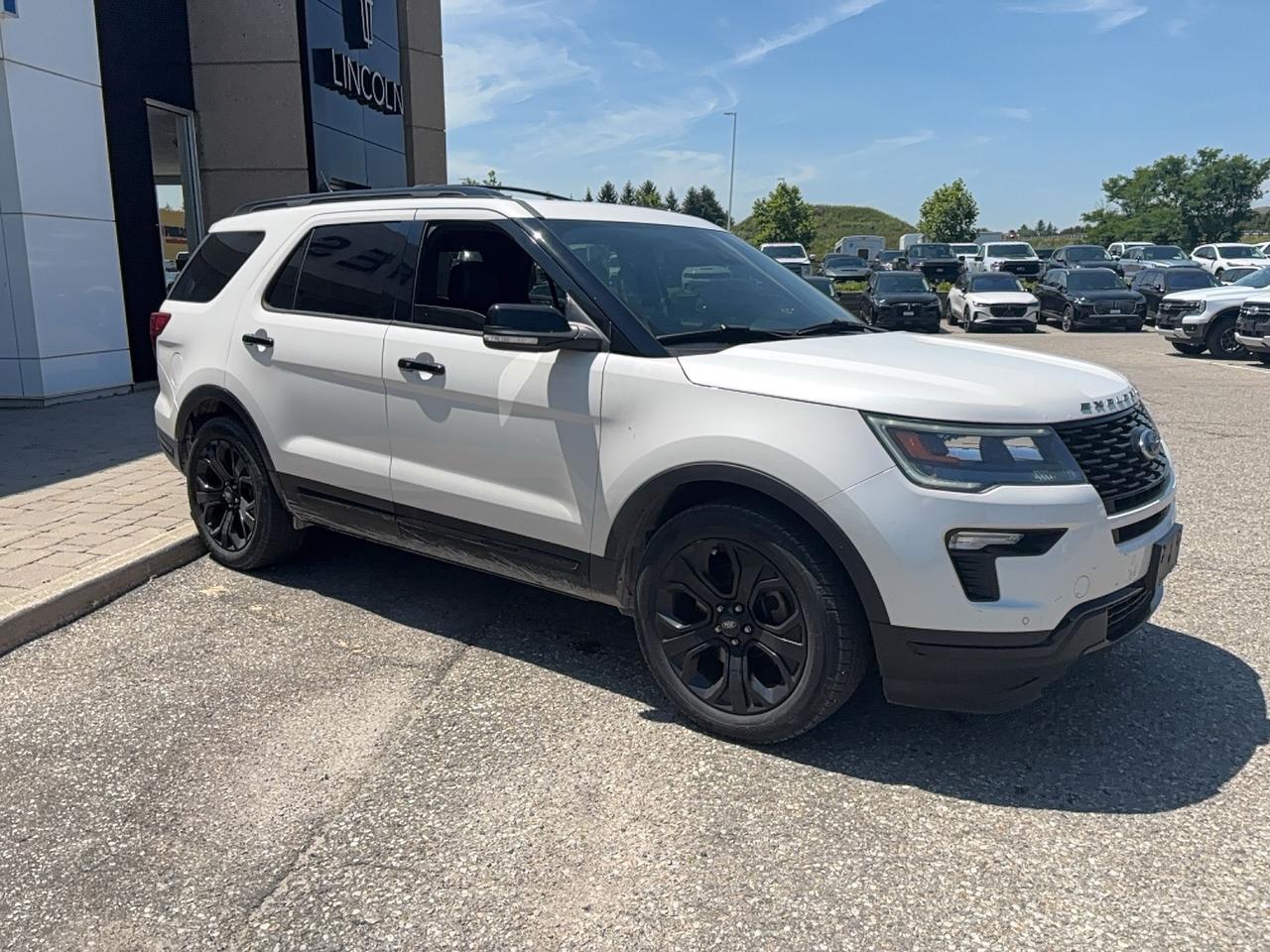 2019 Ford Explorer SPORT, ECOBOOST, LEATHER, ROOF, AS TRADED! Photo2