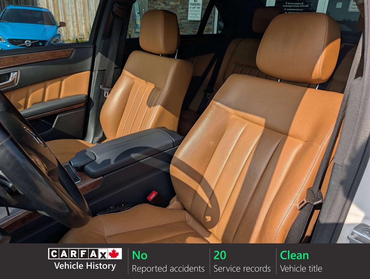 2012 Mercedes-Benz E-Class Clean CarFax   20 Service Records   High Optioned Photo