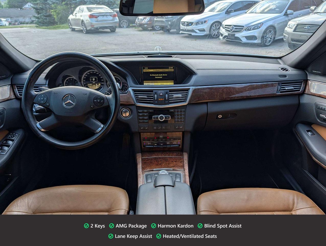 2012 Mercedes-Benz E-Class Clean CarFax   20 Service Records   High Optioned Photo