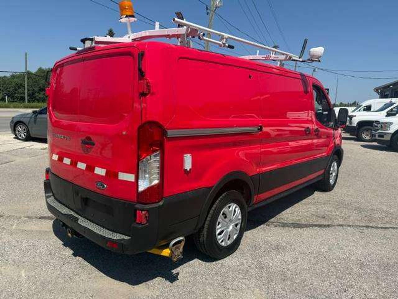 2020 Ford Transit Cargo Van Fully equipped, Roof racks, Shelving, Divider Photo3