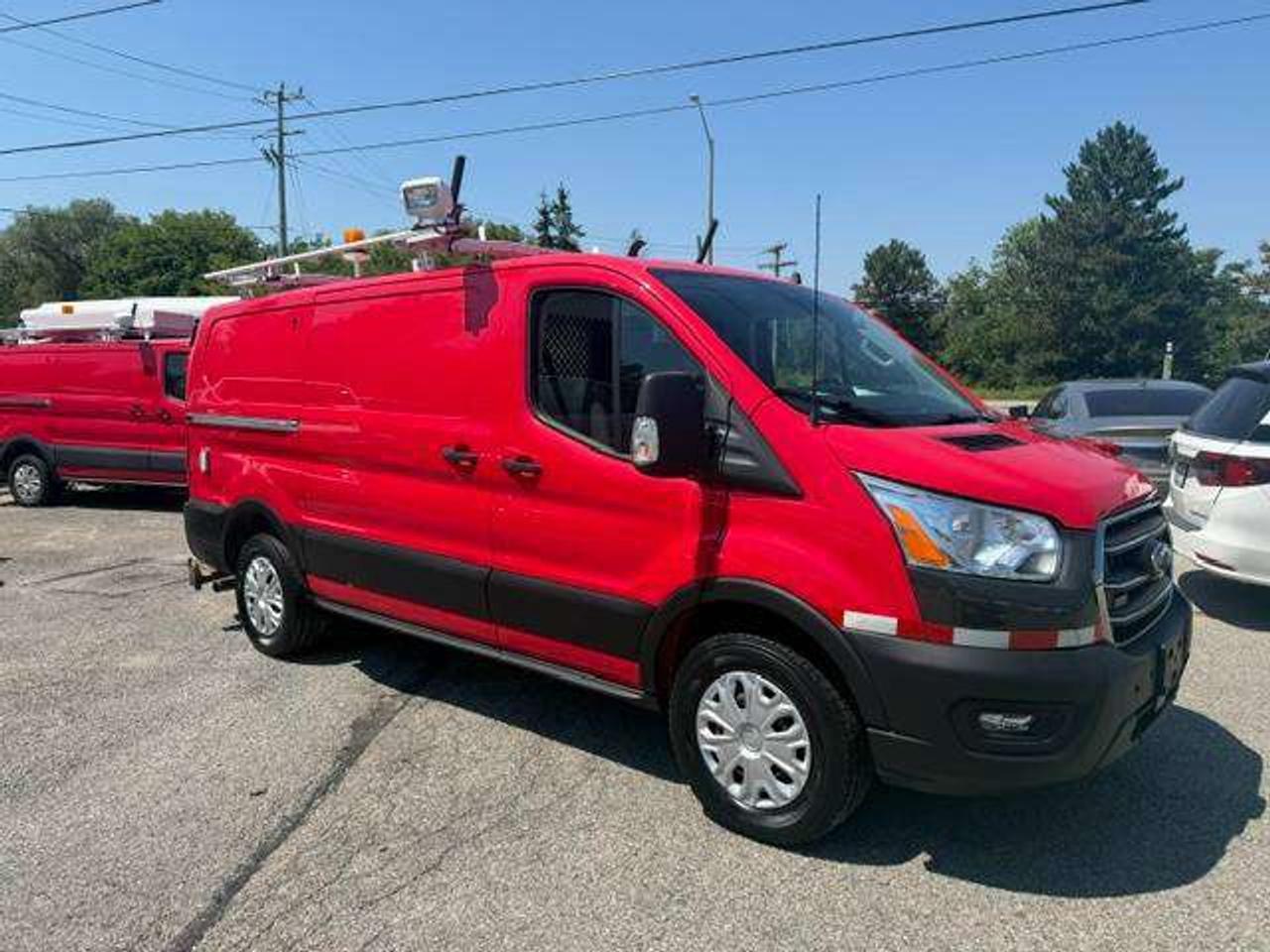 2020 Ford Transit Cargo Van Fully equipped, Roof racks, Shelving, Divider Photo