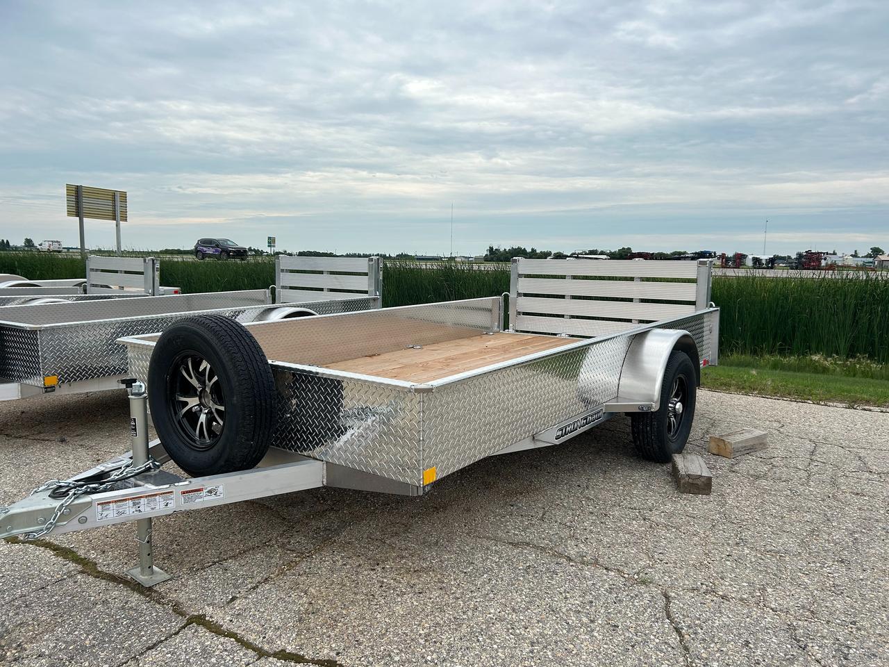 2026 Stronghaul Utility 76" x 12' Stronghaul Solid Side Trailer Photo5