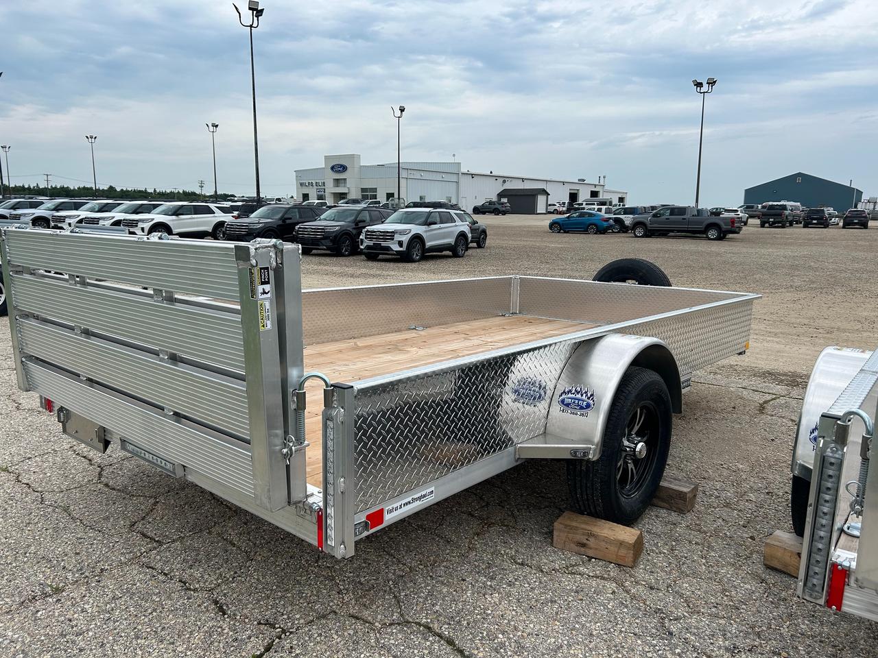 2026 Stronghaul Utility 76" x 12' Stronghaul Solid Side Trailer Photo5