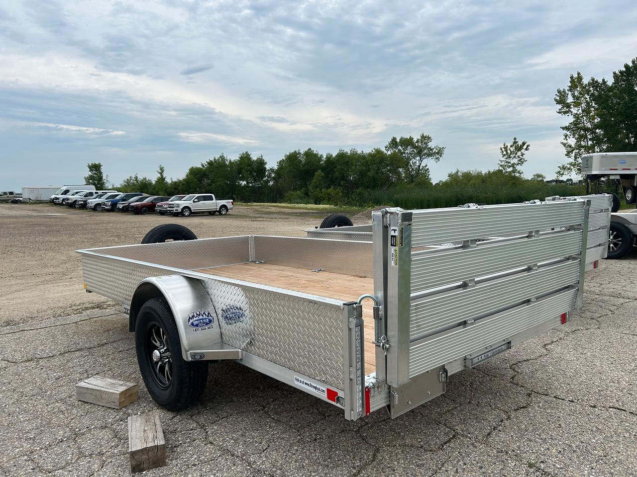 2026 Stronghaul Utility 76" x 12' Stronghaul Solid Side Trailer Photo5