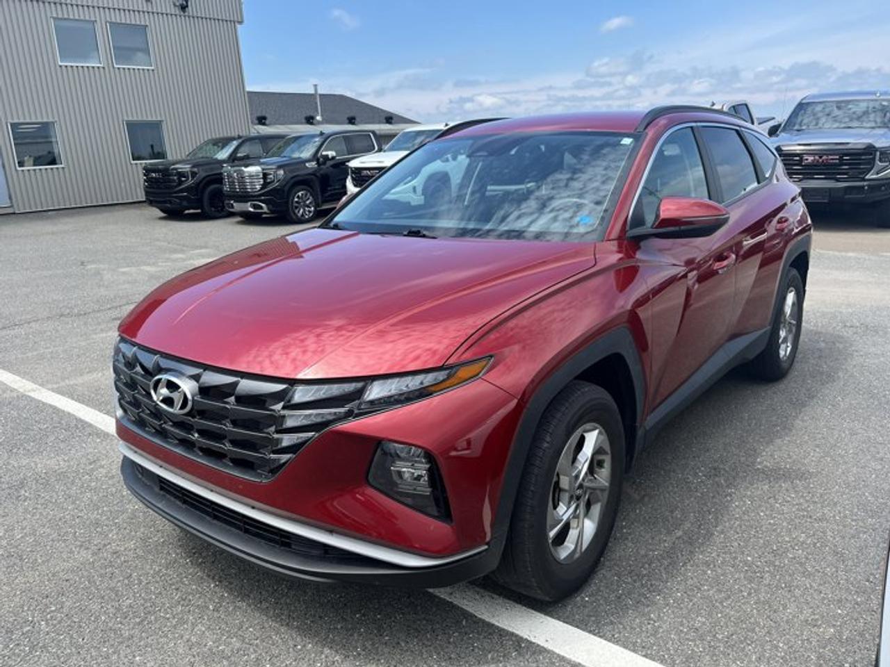 Market Value Pricing, AWD. Recent Arrival! 8-Speed Automatic with SHIFTRONIC AWD I4 4D Sport UtilityOdometer is 25387 kilometers below market average!2023 Hyundai Tucson PreferredLooking for a dealership you can trust for your next vehicle and financing solution? Welcome to Steele Hyundai Fredericton, proudly serving drivers from Fredericton, Oromocto, Saint John, Moncton, Miramichi, Woodstock, Bathurst, Edmundston and communities across New Brunswick and Atlantic Canada. As part of the Steele Auto Group, one of Atlantic Canadas largest automotive networks with over 50 locations across New Brunswick, Nova Scotia and Prince Edward Island, our customers benefit from a massive selection of vehicles, competitive pricing and strong lender relationships. At Steele Hyundai Fredericton, we understand that everyones financial journey is different. Whether you have excellent credit, are rebuilding credit, or are new to Canada, our Steele Advantage Financing program works with over 20 trusted lenders across Canada to help secure financing options that fit your situation. Our team specializes in helping customers across the credit spectrum, including non-prime and credit rebuilding approvals. From Fredericton to Moncton, Saint John to Halifax and throughout Atlantic Canada, Steele Hyundai Fredericton is here to help you find the right vehicle and the right financing solution.