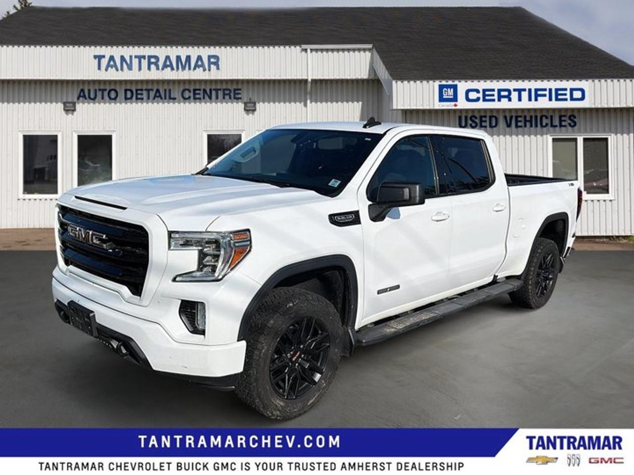 Recent Arrival! Summit White 2019 GMC Sierra 1500 Elevation 4WD 8-Speed Automatic EcoTec3 5.3L V8Value Market Pricing, 8-Speed Automatic, 4WD, Black Cloth.Certified. Certification Program Details: GM Certified details. 3 months 05 5000km (whichever comes first) which can be extended or upgraded to an even more comprehensive Certified Pre-owned Vehicle Protection Plan. 150+ Point Inspection.24/7 roadside assistance for 3 months or 5000kms . 1-month Onstar trial and sign up for a paid plan to enjoy the first two months on us. GM Owner Centre and Mobile App. Free SiriusXM Trial. Rates as low as 3.99% on Eligible Certified Pre owned Models Exchange policy is 30 days 0r 2500kms ,whichever comes first