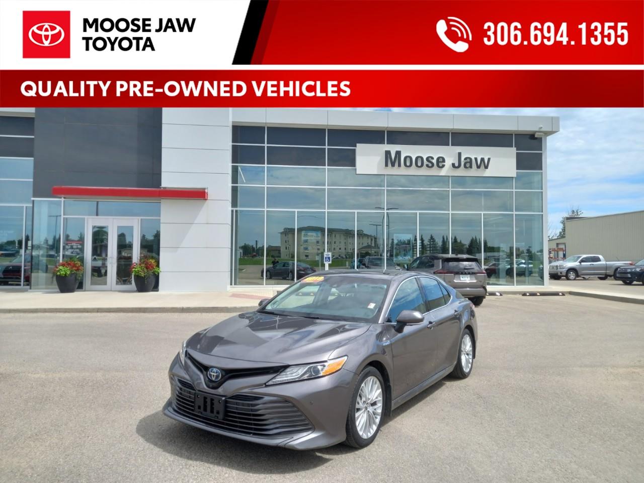 Used 2018 Toyota Camry HYBRID XLE Only 89,419 KMs!! for sale in Moose Jaw, SK