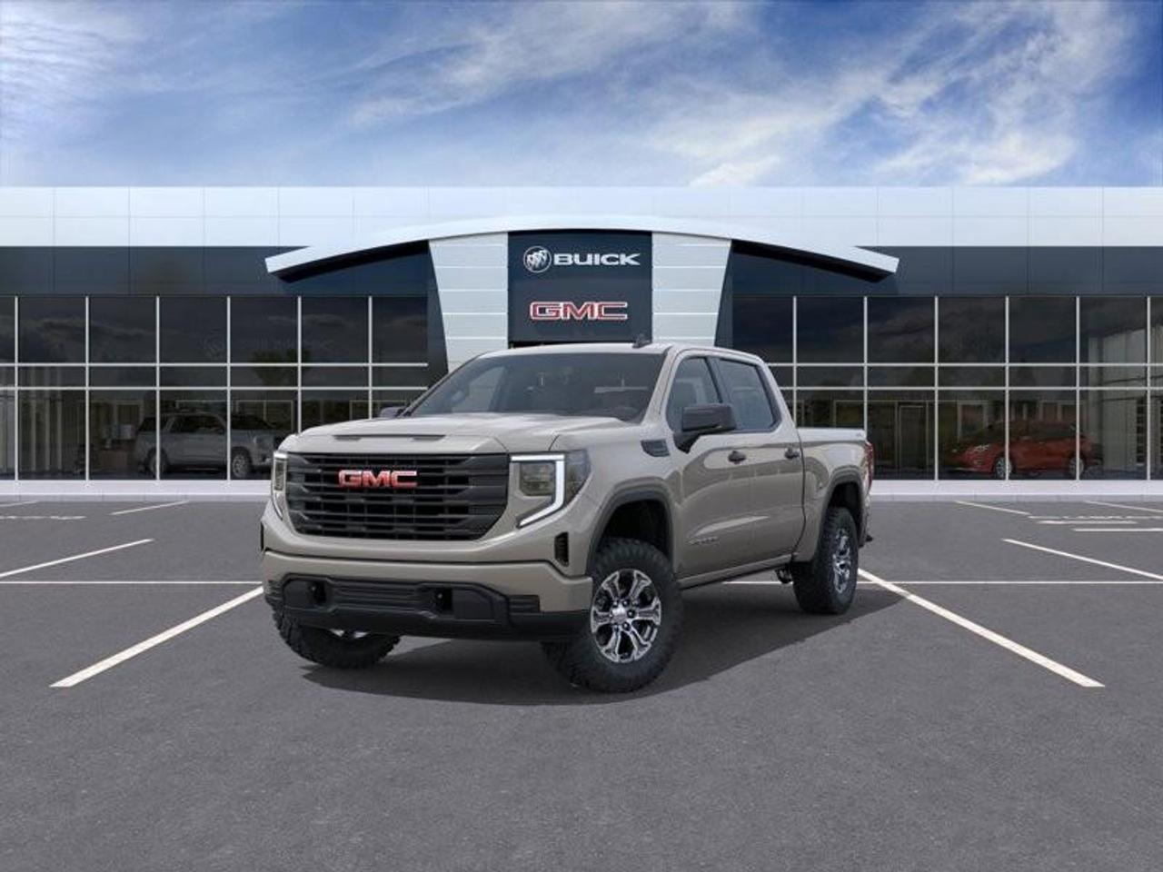 2026 GMC Sierra 1500 Pro New 6 Passenger Crew Cab V8 4X4 Truck with Factory Installed 2 Lift, 7 Diagonal Touch Screen Radio with Wireless Apple CarPlay/Android Auto Photo