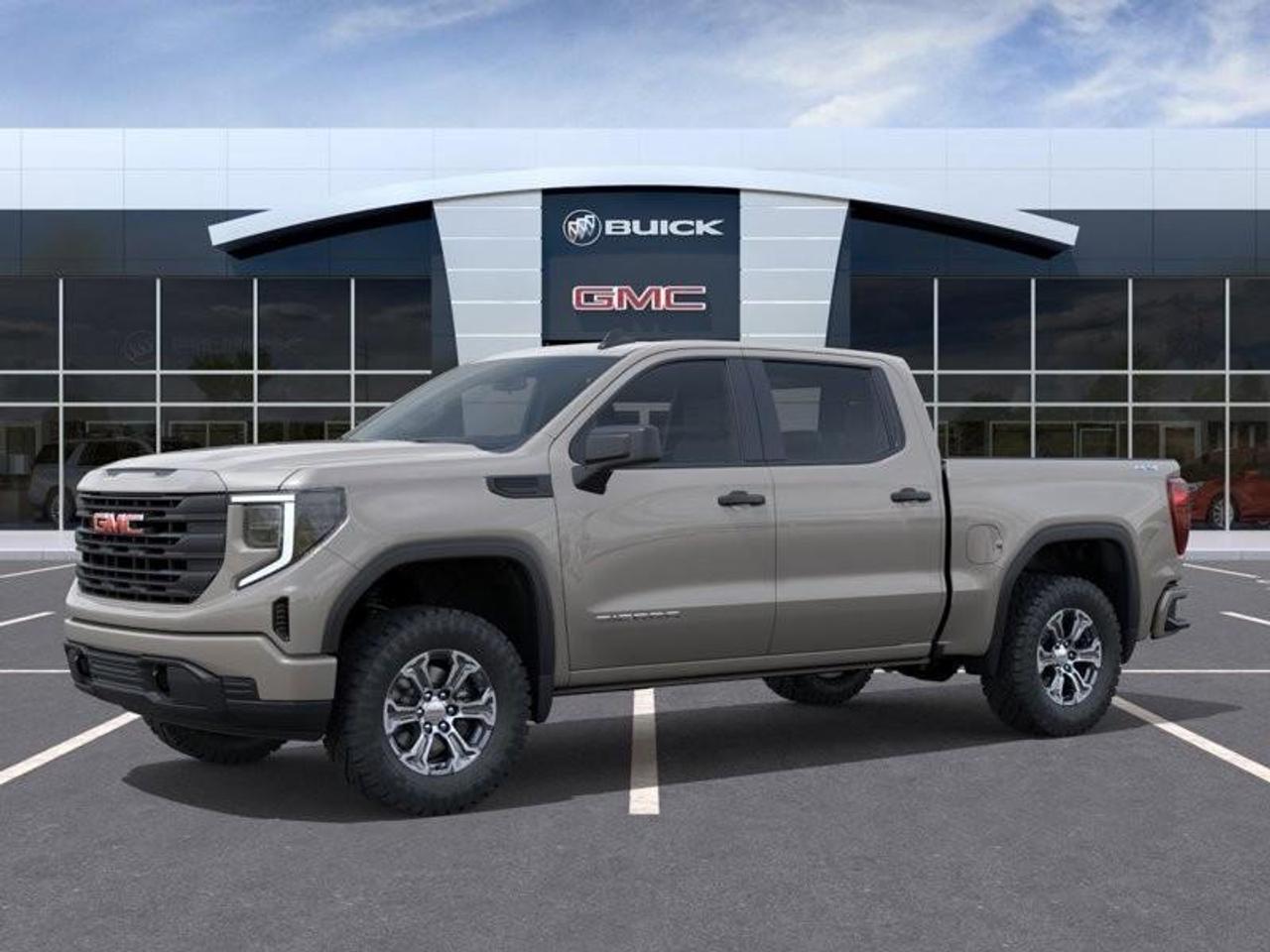 2026 GMC Sierra 1500 Pro New 6 Passenger Crew Cab V8 4X4 Truck with Factory Installed 2 Lift, 7 Diagonal Touch Screen Radio with Wireless Apple CarPlay/Android Auto Photo