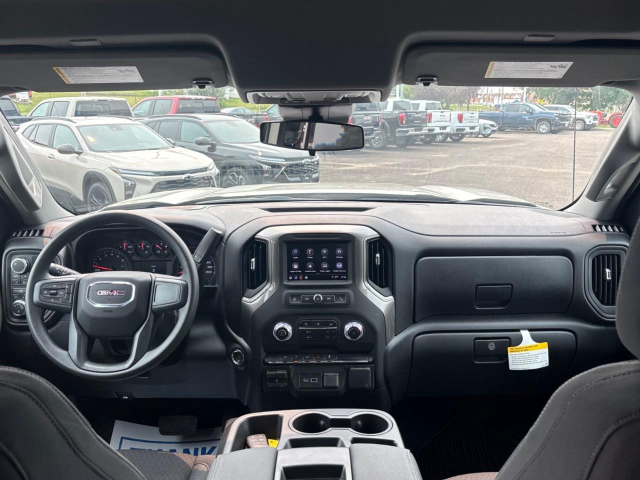 2026 GMC Sierra 1500 Pro New 6 Passenger Crew Cab V8 4X4 Truck with Factory Installed 2 Lift, 7 Diagonal Touch Screen Radio with Wireless Apple CarPlay/Android Auto Photo