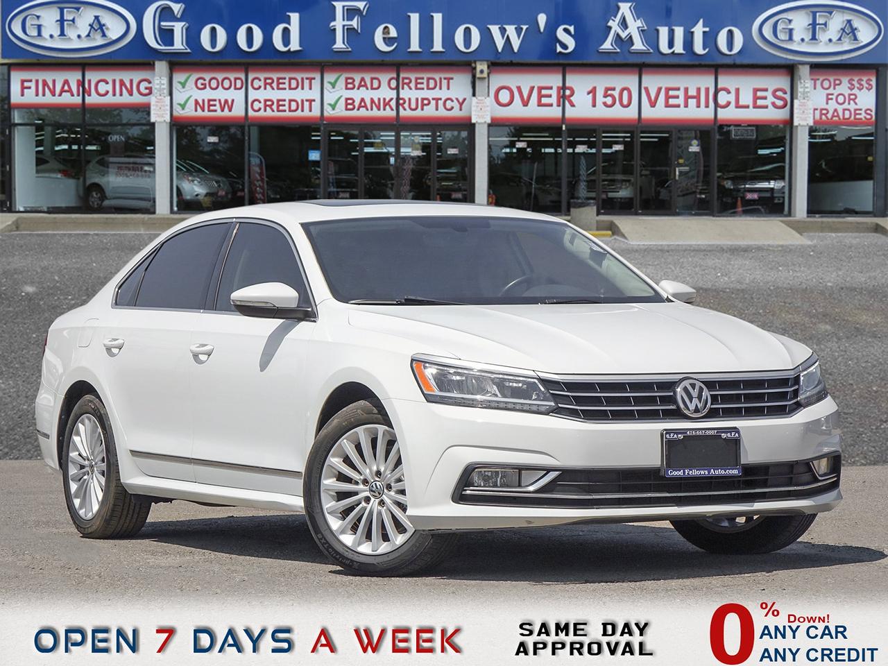 2017 Volkswagen Passat COMFORTLINE MODEL, SUNROOF, NAVIGATION, REARVIEW C