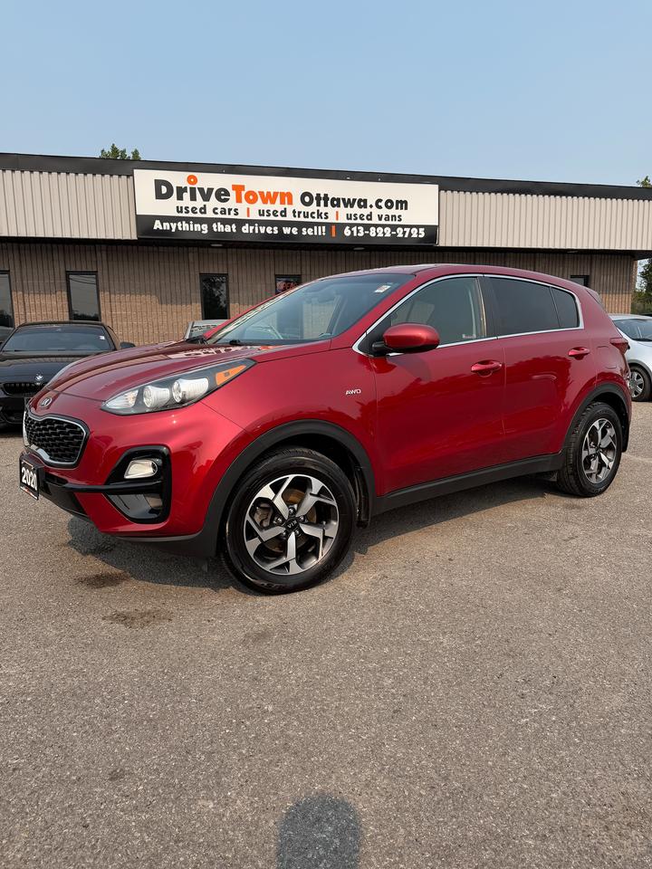 <p>2020 KIA SPORTAGE LX AWD RED - CLEAN, PRACTICAL & READY FOR ALL-SEASON DRIVING!</p><p>VERY CLEAN - SHARP LOOKING SPORTAGE LX WITH A SMOOTH, COMFORTABLE & CONFIDENT DRIVE!</p><p>AWD + FUEL-EFFICIENT GAS ENGINE - PRACTICAL, EASY TO DRIVE & GREAT FOR COMMUTING, FAMILY USE OR YEAR-ROUND CONFIDENCE!</p><p>LX TRIM WELL EQUIPPED WITH PRACTICAL FEATURES INCLUDING BACKUP CAMERA, BLUETOOTH, TOUCHSCREEN DISPLAY, CRUISE CONTROL, POWER WINDOWS, POWER LOCKS & A SPACIOUS INTERIOR!</p><p>COMPACT SUV DESIGN WITH GOOD CARGO SPACE, COMFORTABLE SEATING AND THE PRACTICALITY YOU WANT IN A DAILY DRIVER!</p><p>PERFECT FOR DAILY DRIVING, COMMUTING, FAMILY USE, WINTER DRIVING OR ANYONE LOOKING FOR A CLEAN, PRACTICAL & EASY-TO-DRIVE AWD SUV!</p><p>EASY FINANCING AVAILABLE!</p><p>ADVERTISED PRICE IS OUR FINANCE PRICE.</p><p>DRIVETOWNOTTAWA.COM - COME VISIT US / VENEZ NOUS VISITER!</p><p>TAXES AND LICENSING EXTRA. SEE DRIVETOWNOTTAWA.COM FOR CASH PRICE. FINANCING CHARGES APPLY, INCLUDING BANK FEES, PPSA AND INTEREST. QUEBEC SAFETY FEE APPLICABLE.</p>