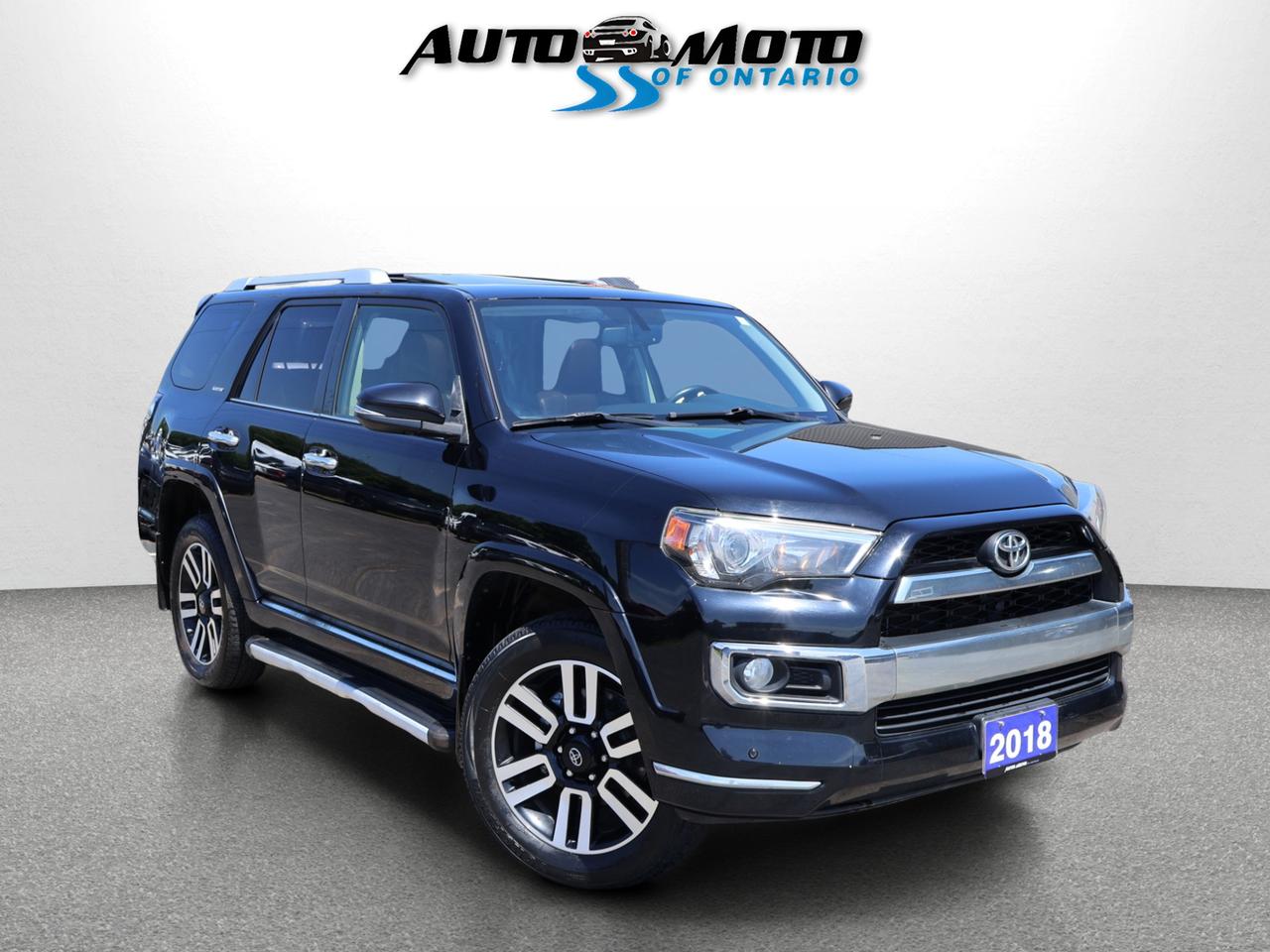 2018 Toyota 4Runner LIMITED 4WD CERTIFIED *ACCIDENT FREE*7 SEATS* CAMERA NAV BLUETOOTH LEATHER HEATED SEATS SUNROOF CRUISE ALLOYS Photo
