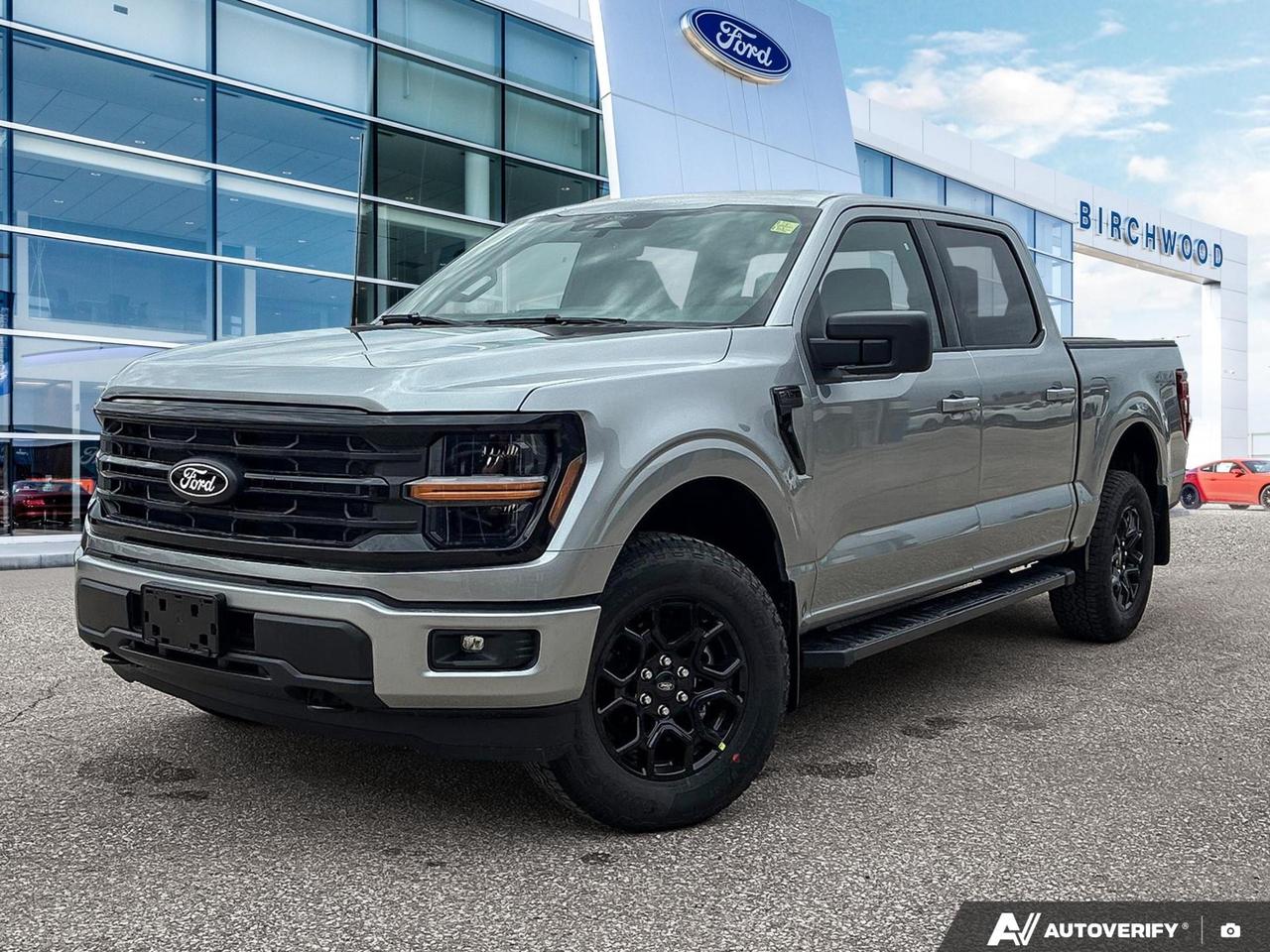 The 2026 Ford F-150 XLT in Iconic Silver Metallic is a work-ready, capability-focused truck that doesnt cut corners. Equipped with the proven 2.7L EcoBoost V6, 4WD, and the 301A package with the Black Appearance Package, this crew cab is built for those who demand both function and presence on and off the job site.

Key Features:
- 2.7L 6-cylinder engine with 4WD and automatic transmission  built for towing and tough terrain
- 301A Package with Black Appearance Package  a trim-specific upgrade that sets this truck apart
- BLIS Blind Spot Information System with Cross-Traffic Alert and Reverse Brake Assist
- Collision Mitigation (Forward Pre-Collision Assist) for added confidence on busy roads
- Class IV Tow Package including hitch and Trailer Sway Control
- Full Safety Canopy with curtain airbags for first and second row passengers
- Autolamp Auto On/Off LED headlamps with Automatic High-Beam capability
- Crew Cab short-bed configuration  practical for daily driving without sacrificing passenger space

With only 11 km on the odometer, this is a brand-new unit ready to go to work for you. Visit Birchwood Ford online at www.birchwoodford.ca to reserve this truck, start your purchase, or book a test drive. Our team is here to answer any questions and make the buying process straightforward and efficient  on your schedule.
Birchwood Ford is your choice for New Ford vehicles in Winnipeg. 

At Birchwood Ford, we hold ourselves to the highest standard. Our number one focus is customer satisfaction which has awarded us the Ford of Canadas Presidents Award for 5 consecutive years. This honour is presented to Ford dealers that have proven outstanding results in Sales and Customer Service Excellence.

Are you a newcomer to Canada, recent graduate, first time car buyer or physically challenged? Ask us about our exclusive rebates and how they may apply to you.
 
Interested in seeing/hearing more? Book a test drive or give us a call at (204) 661-9555 and we can help you with whatever you need!

Dealer permit #4454
Dealer permit #4454