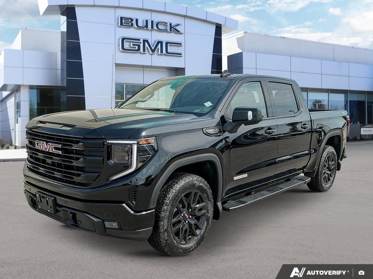 Price Includes Added Accessories Plus 3 Years Sirius XM | LPO - Assist Steps, 6 Rectangular, Tubular, Black | X31 Off-Road and Protection Package | Engine Block Heater | Elevation Premium Package | Power Sliding Sunroof
The 2026 GMC Sierra 1500 Elevation in Onyx Black is a capable, well-equipped half-ton that strikes the right balance between work-ready muscle and everyday comfort. With a 5.3L V8 under the hood, 4WD, and thoughtful features like dual-zone climate control and heated seats, this truck is built for drivers who demand performance without compromising refinement.

- 5.3L V8 engine with 4-Wheel Drive for serious towing and off-road capability
- Onyx Black exterior with Jet Black interior  a sharp, blacked-out combination
- Dual-zone automatic climate control for personalized front-cabin comfort
- Heated driver and front passenger seats plus a heated steering wheel
- Remote vehicle starter  start warming up (or cooling down) before you even step outside
- Auto-locking rear differential and DURALIFE 4-wheel disc brakes for confident control
- LED fog lamps and deep-tinted glass for a refined, purposeful exterior look
- StabiliTrak with Proactive Roll Avoidance, trailer sway control, and hill start assist for added confidence on any terrain

Ready to get behind the wheel? Visit us at Birchwood Chevrolet Buick GMC  browse inventory and pricing at www.birchwoodchevrolet.ca, book a test drive, or contact our team with any questions. Were here to make your buying experience straightforward and enjoyable, whether you come in person or shop from home.
See three brands under one roof at Birchwood Chevrolet Buick GMC  the only place in Winnipeg where you can compare GMC, Chevrolet, and Buick all in one visit. Save yourself some time, see a great selection, and learn everything you need to know. 

Your Experience is Everything at Birchwood Chevrolet Buick GMC. 

Click, call (204) 837-5811, or visit Birchwood Chevrolet Buick GMC at the Birchwood Auto Park, 3965 Portage Avenue West at the Perimeter.

Dealer Permit #4240.
Dealer permit #4240